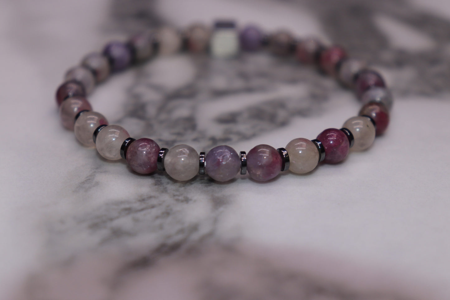 Purple Tourmaline Bracelet