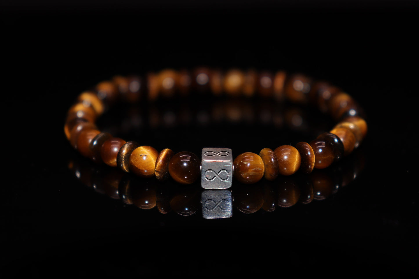 Tiger's Eye Silver Bracelet