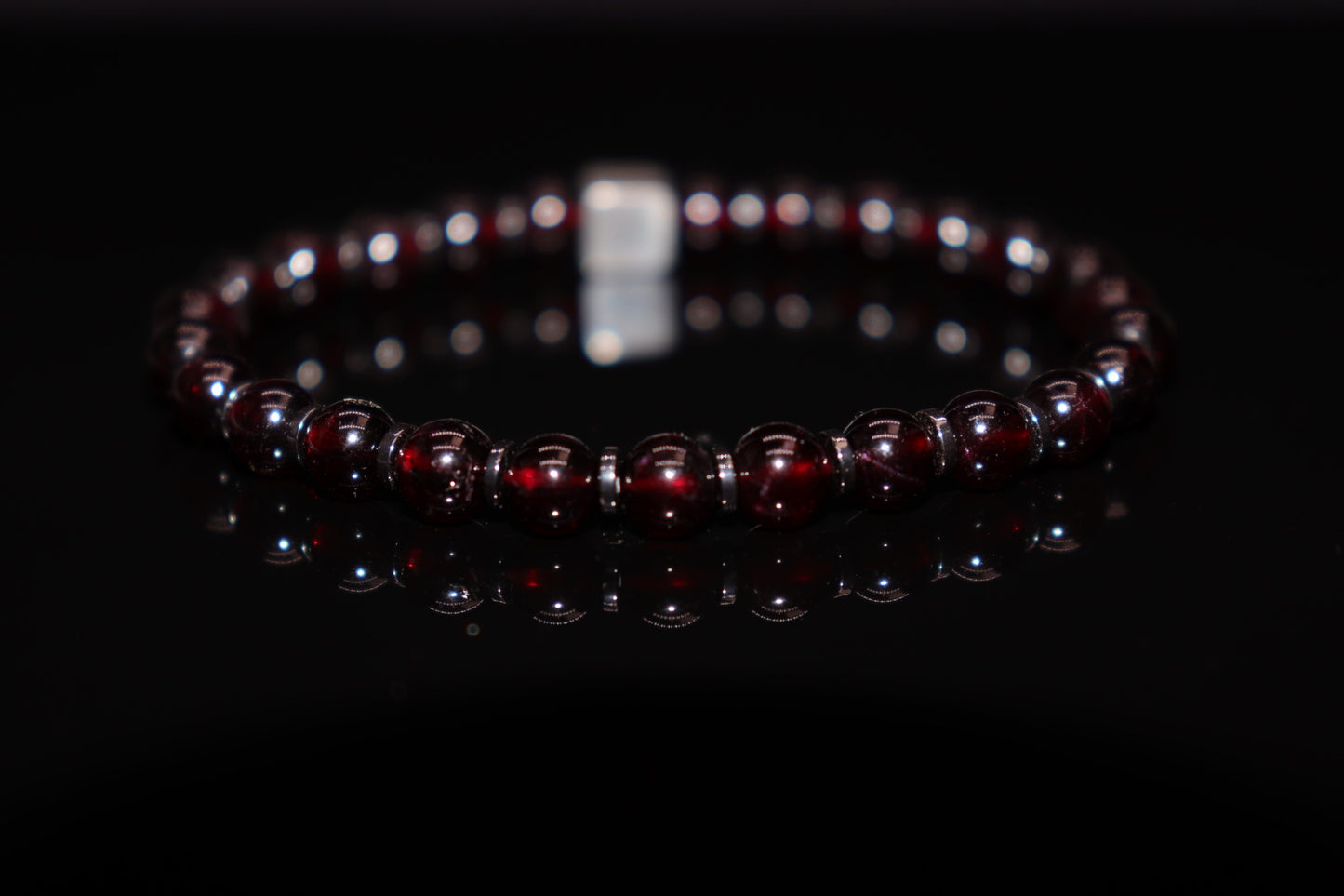 Garnet Bracelet, Garnet, Ore, Jewelry, Disperse negative energy