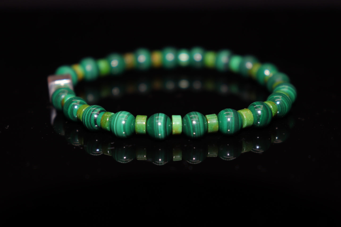 Malachite Bracelet, Malachite Jewelry, Malachite, Malachite Ore, Stone of Health