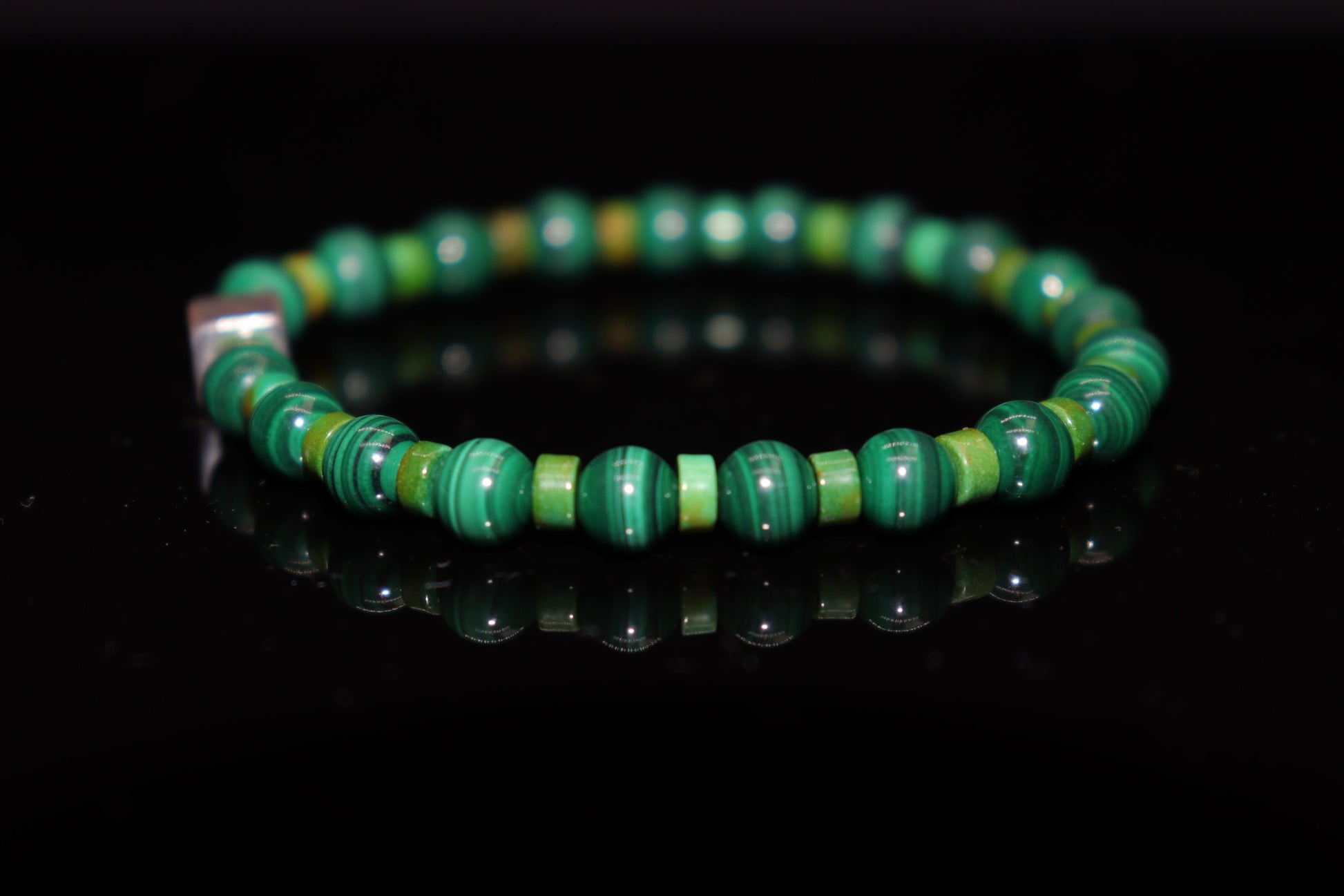 Malachite Bracelet, Malachite Jewelry, Malachite, Malachite Ore, Stone of Health