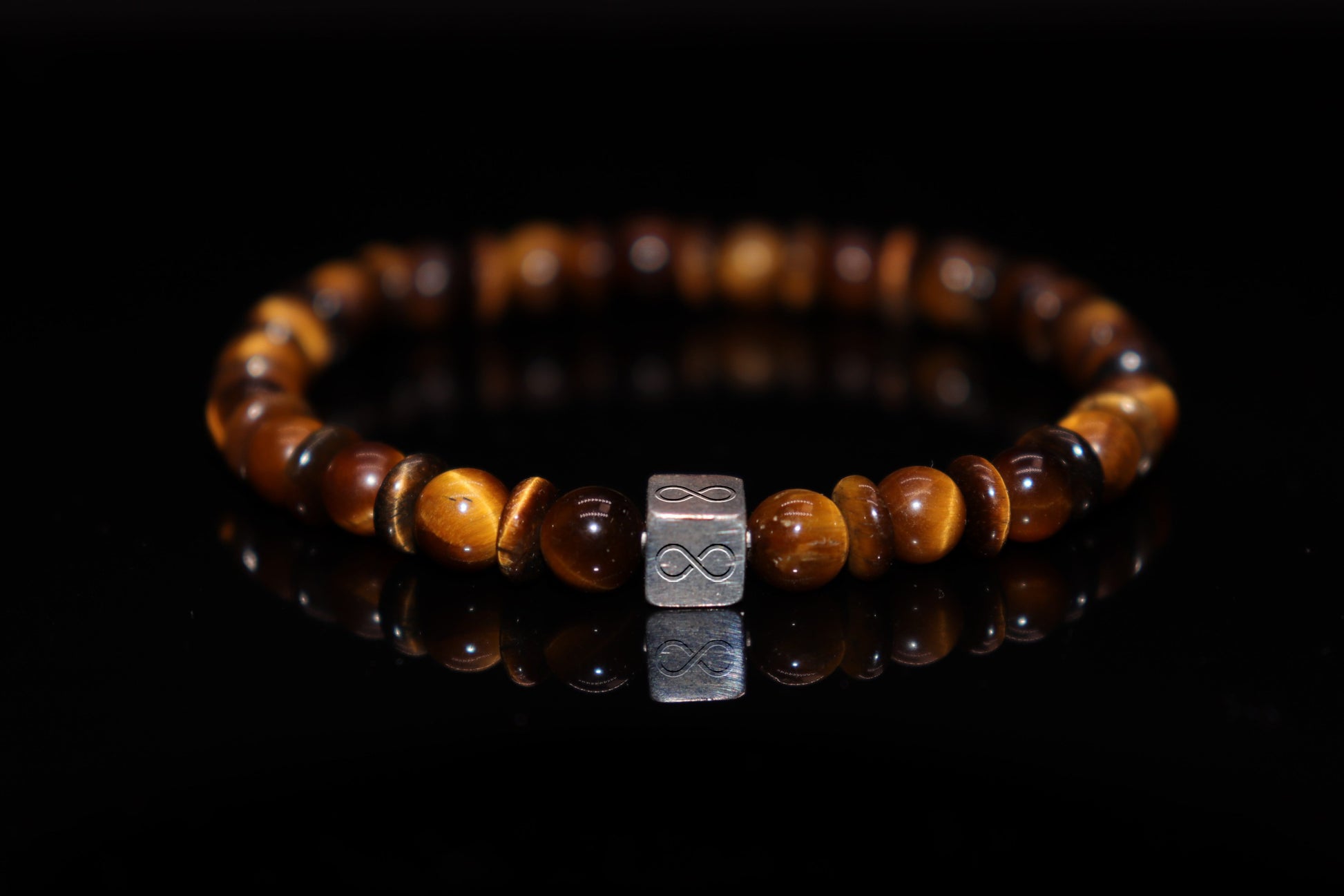 Tiger's Eye Silver Bracelet