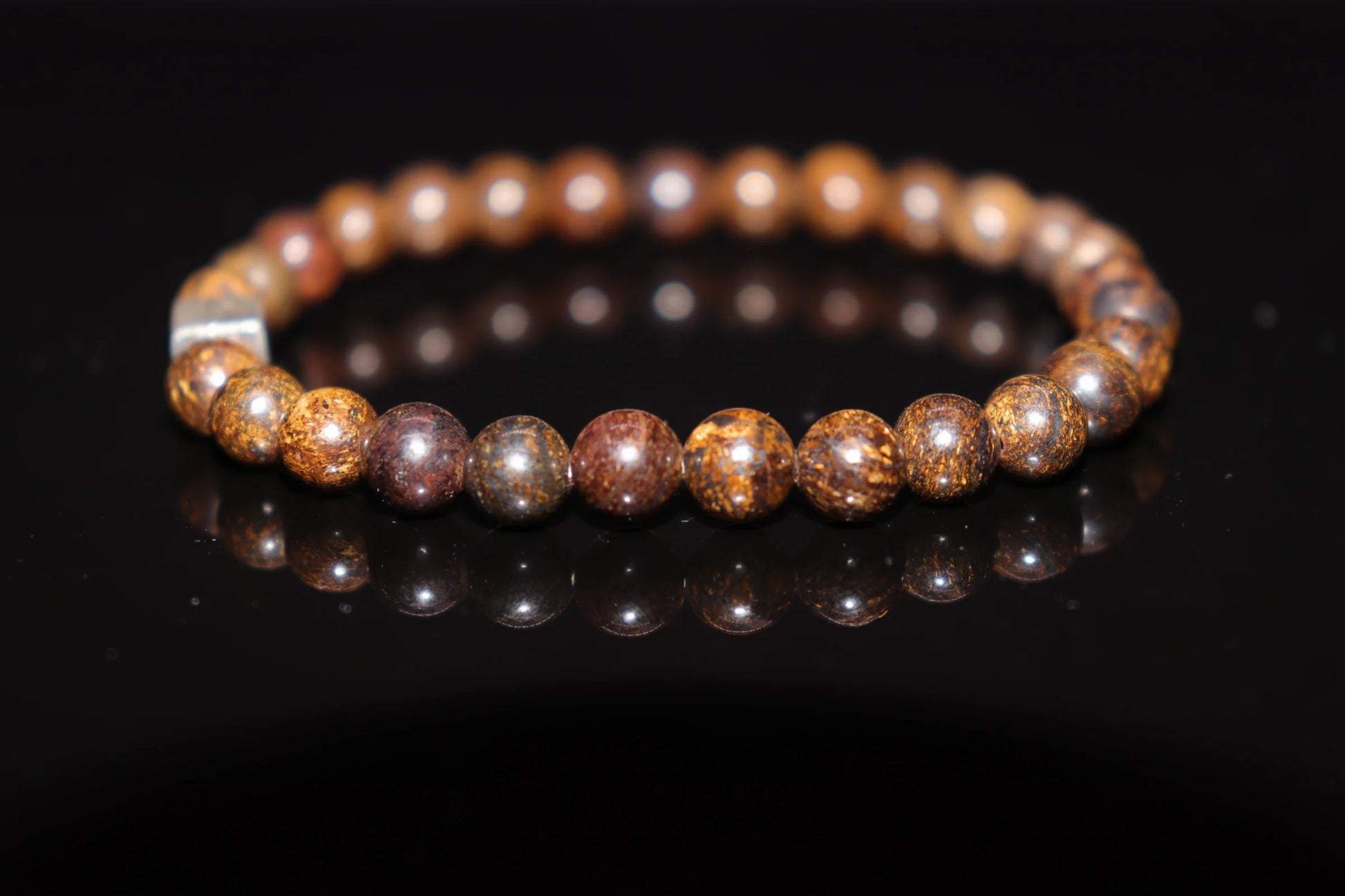 Copper ore alchemical transmutation and purification bracelet, representing Venus energy of creative desire and spiritual transformation, mystic jewelry
