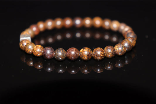 Copper ore alchemical transmutation and purification bracelet, representing Venus energy of creative desire and spiritual transformation, mystic jewelry