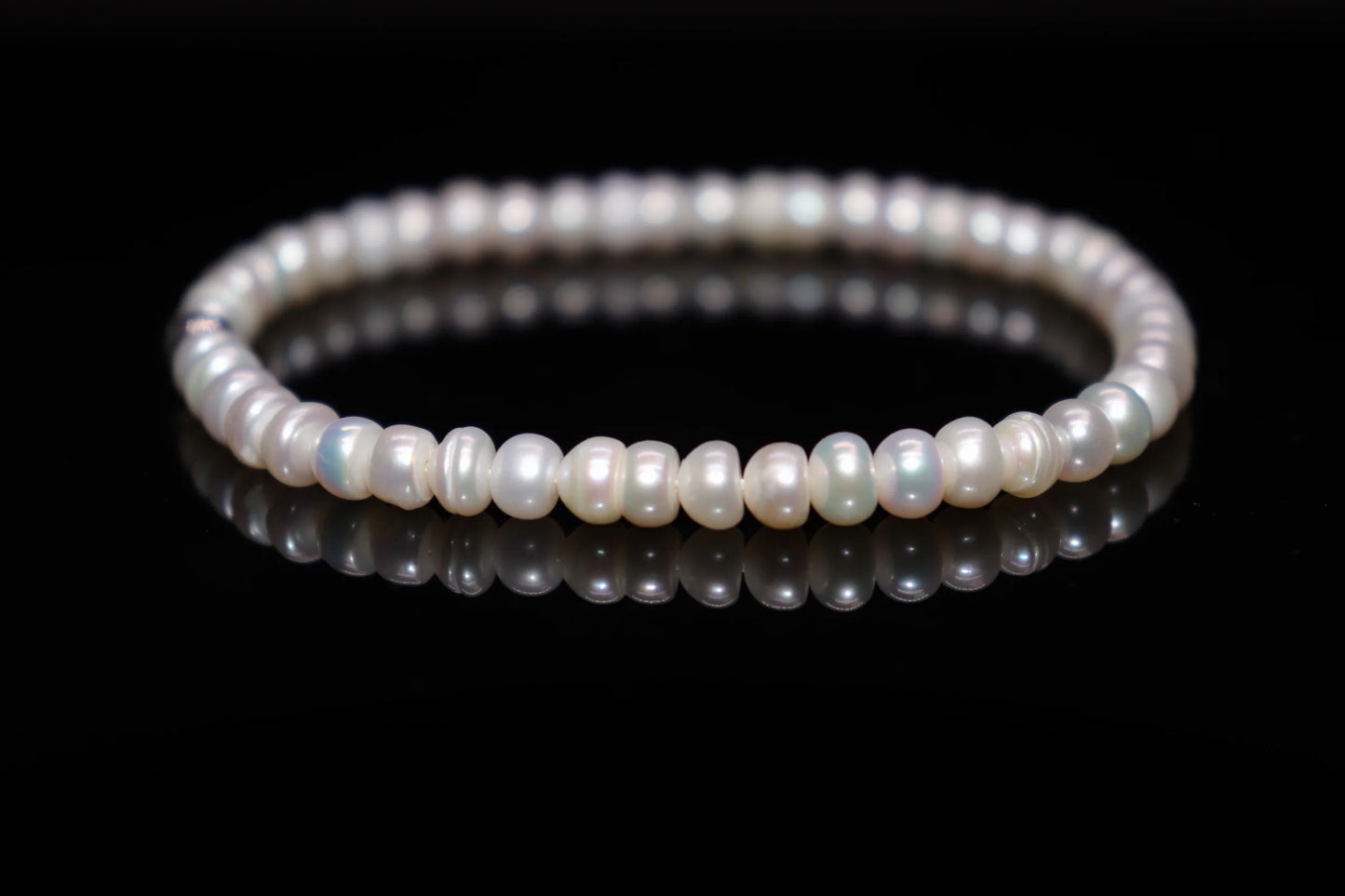 Pearl bracelet inspired by Botticelli Venus birth from sea foam, Greek love goddess Aphrodite crystallization, Renaissance art romance jewelry