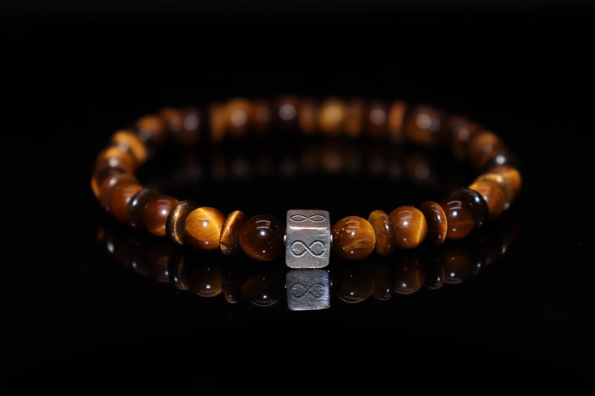 Tiger eye ancient Egyptian Eye of Ra bracelet, sun god sacred vision stone used in temple statues and pharaoh tombs, afterlife guidance jewelry